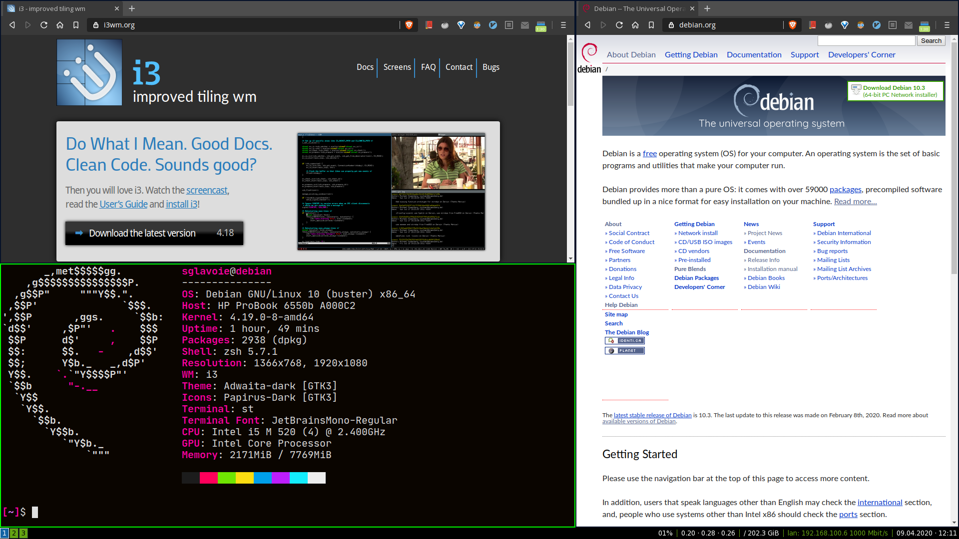 debian_i3