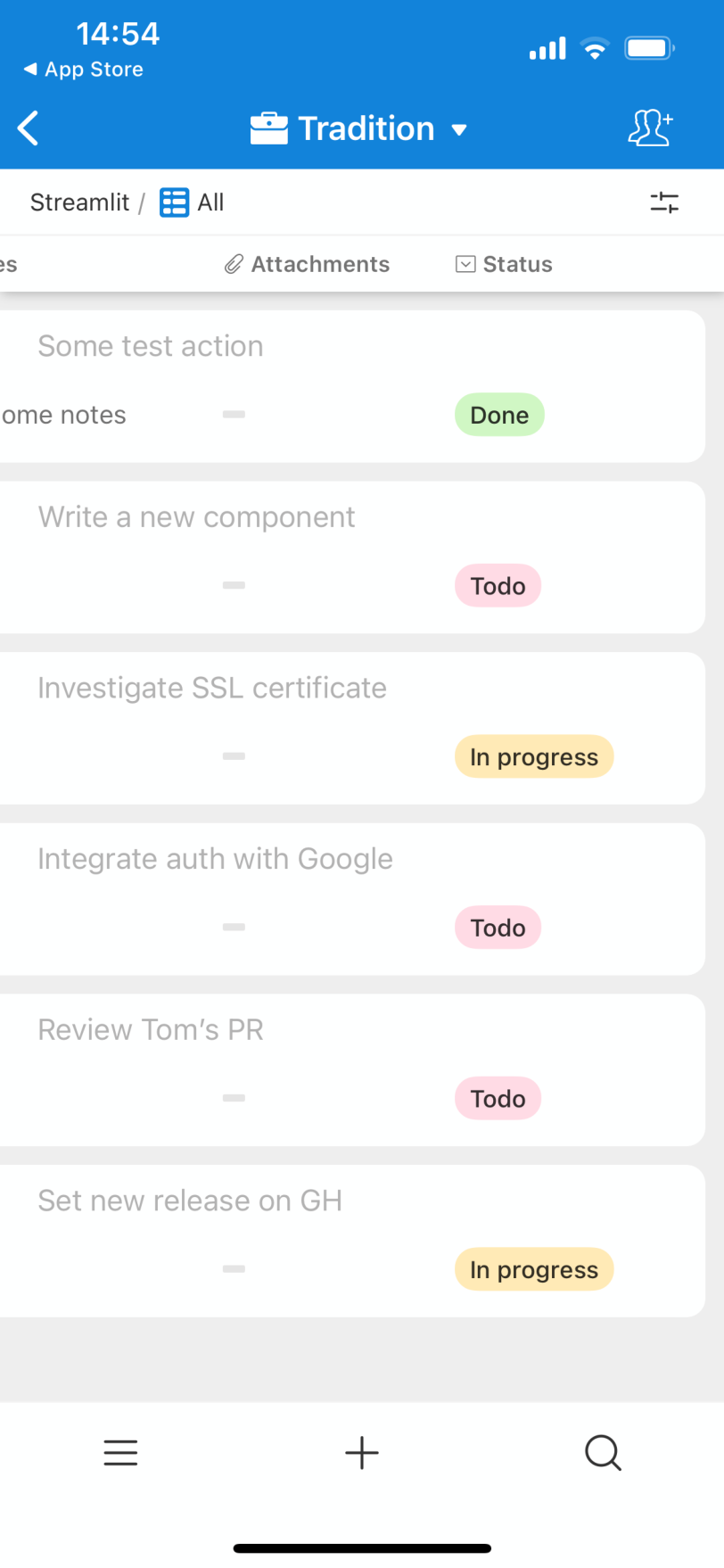 airtable project